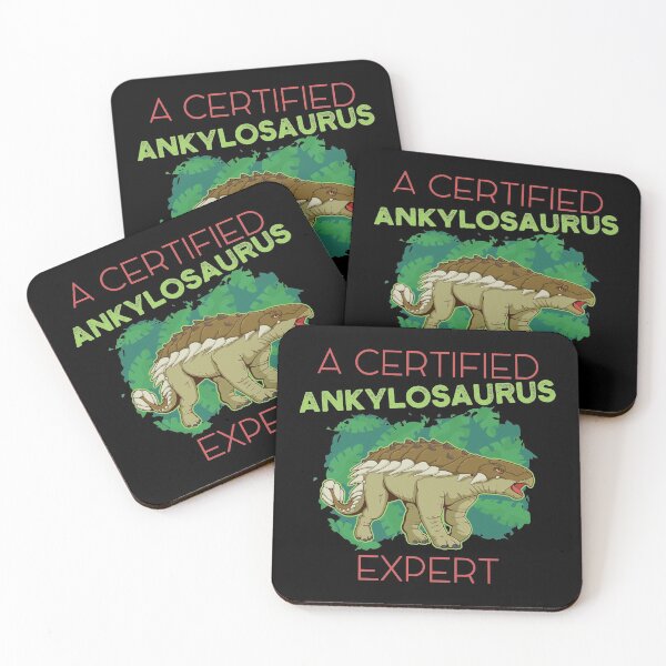Item preview, Certified Ankylosaurus Expert Prehistoric Animal print designed and sold by jakehughes2015.