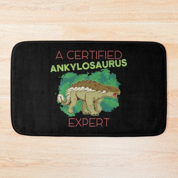 Item preview, Certified Ankylosaurus Expert Prehistoric Animal print designed and sold by jakehughes2015.