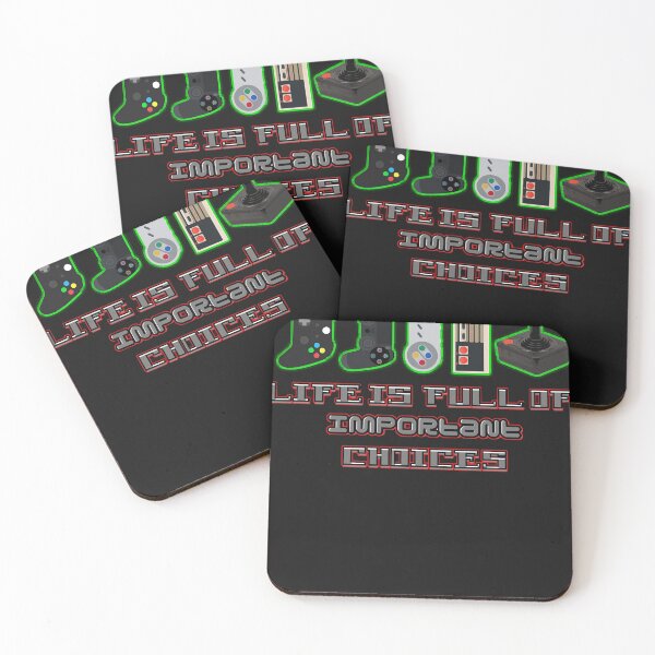 Item preview, Life Is Full Of Important Choices - Gaming Classic T-Shirt designed and sold by JoanSvob.