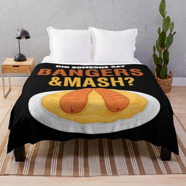 Item preview, Funny Foodie Bangers And Mash product designed and sold by jakehughes2015.