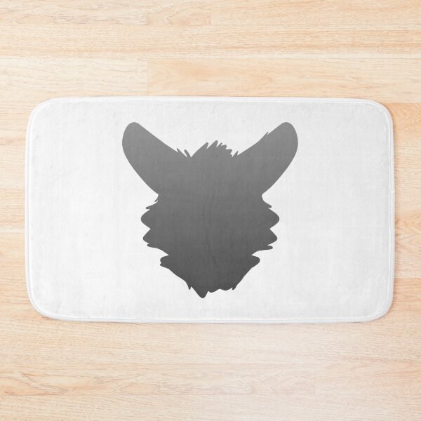 Item preview, Fursuit Head Silhouette (Grey Fade) designed and sold by ThatMooGuy.