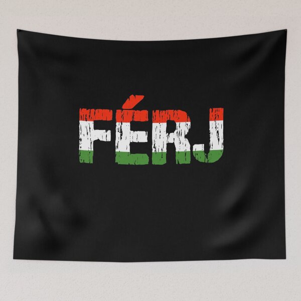 Item preview, Hungarian Ferj Husband Father Hungary Flag Distressed designed and sold by Nirvanibex.