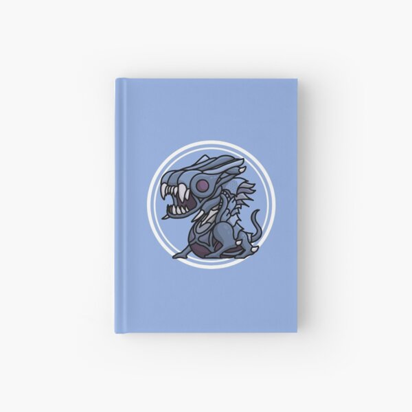 Monster Illustration (Blue) Hardcover Journal