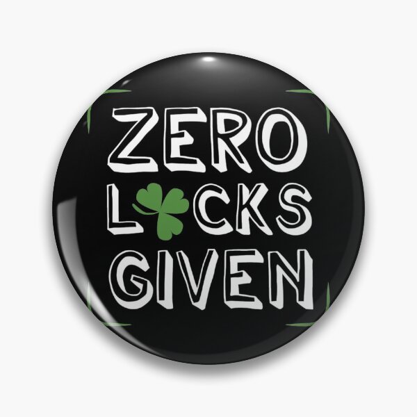 Item preview, Zero lucks given designed and sold by pnkpopcorn.