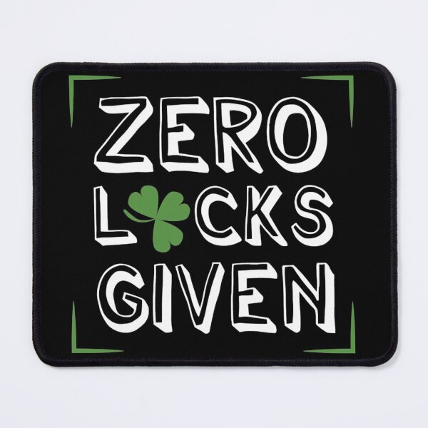 Item preview, Zero lucks given designed and sold by pnkpopcorn.