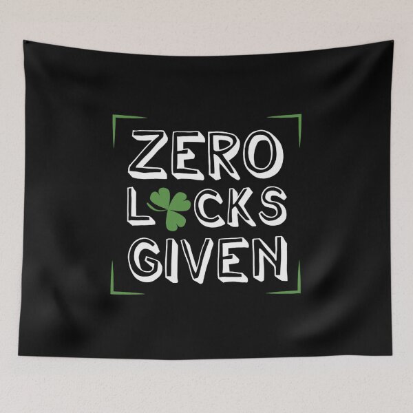 Item preview, Zero lucks given designed and sold by pnkpopcorn.