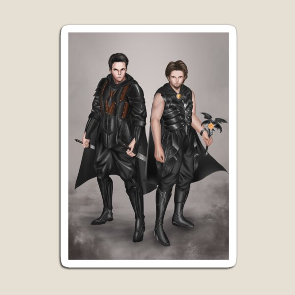 The Miscreant: Nika and Freyne with background Magnet