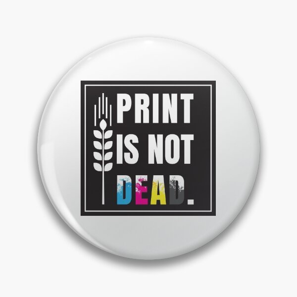 Item preview, Print not dead CMYK designed and sold by tiffanyo.