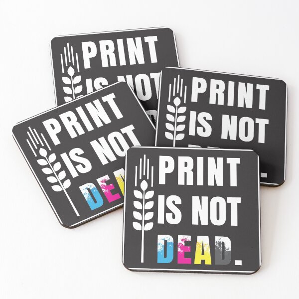 Item preview, Print not dead CMYK designed and sold by tiffanyo.