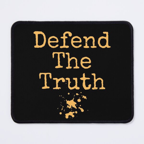 Item preview, Defend The Truth Political Text Design designed and sold by EarthArtDesigns.