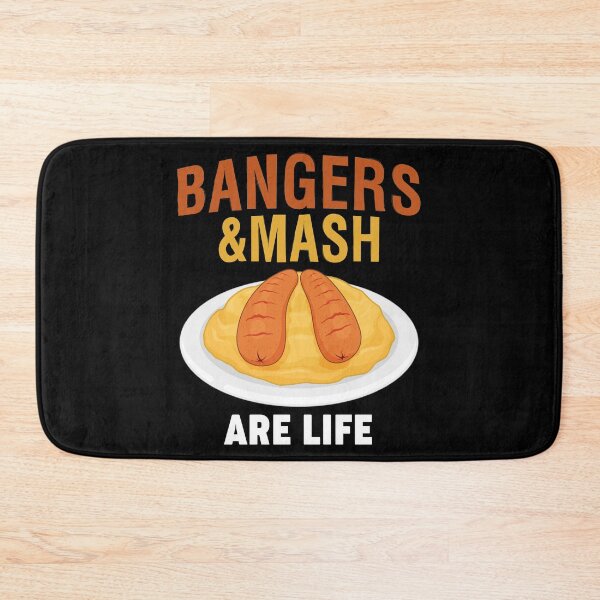 Item preview, Life British Foodie Bangers And Mash graphic designed and sold by jakehughes2015.