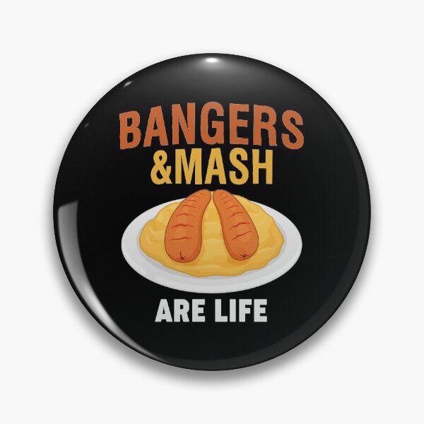 Artikelvorschau, Life British Foodie Bangers And Mash Grafik entworfen und verkauft von jakehughes2015.