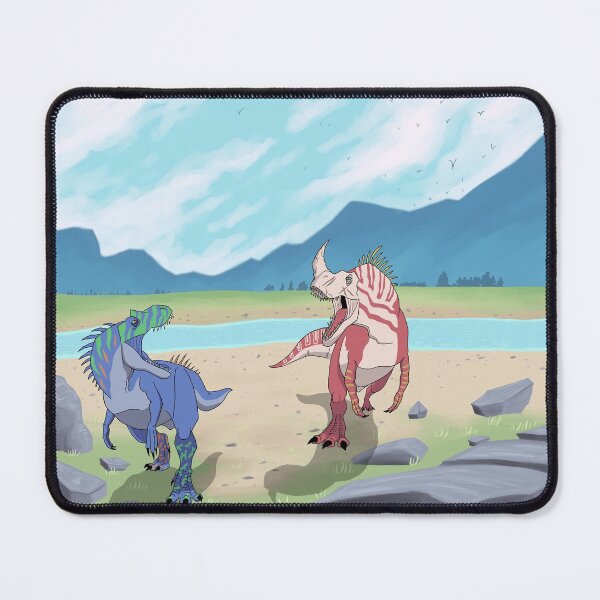 Item preview, Allosaurus vs Ceratosaurus designed and sold by munsterart.