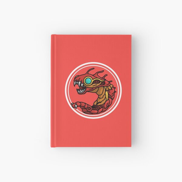 Monster Illustration (Red) Hardcover Journal