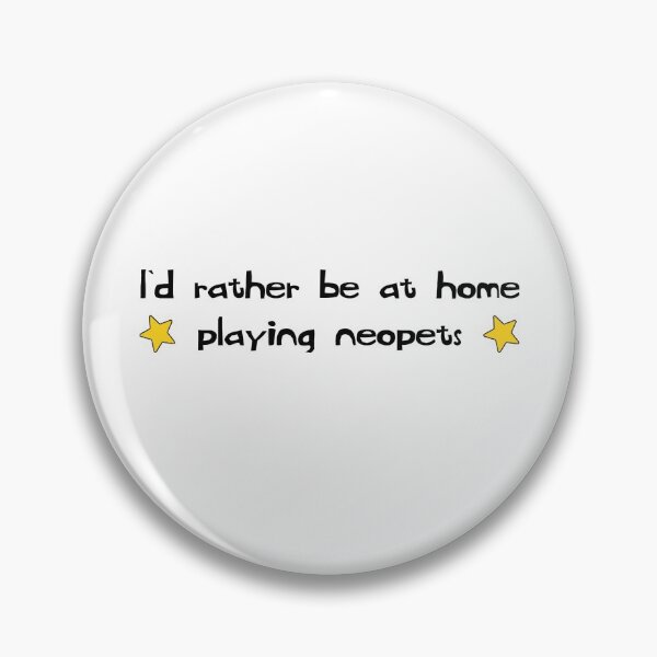Item preview, I'd rather be playing neopets designed and sold by emeralddreamdz.
