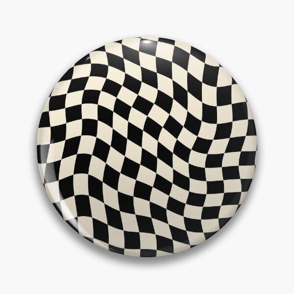 Item preview, Check Wavy Squares Checkerboard Pattern designed and sold by ind3finite.