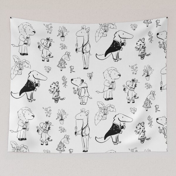 Item preview, The Wild Garden Party designed and sold by Sarah Reed.