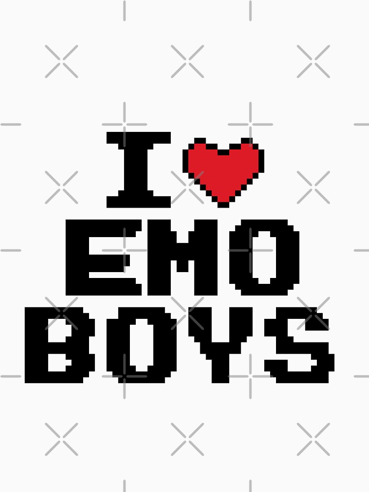 I Love Emo Boys Gifts  Essential T-Shirt for Sale by suns8