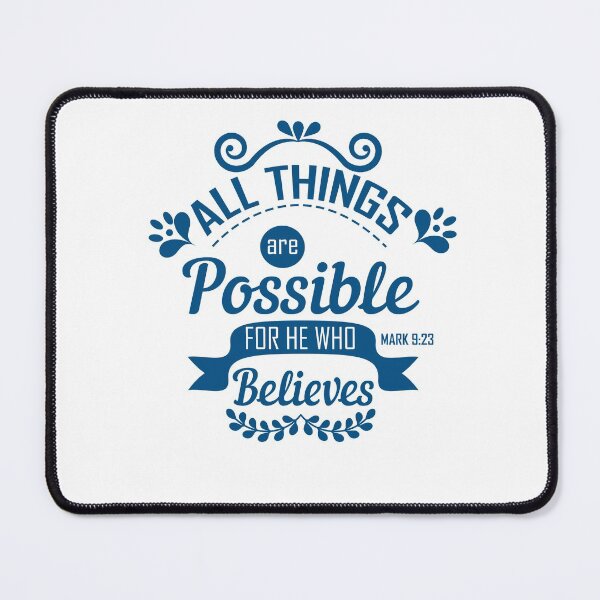 Item preview, All Things Are Possible designed and sold by GODS4US.