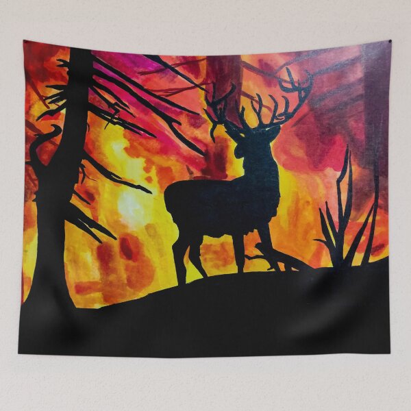 Item preview, Inktober 52- Wild designed and sold by artysmartymum1.