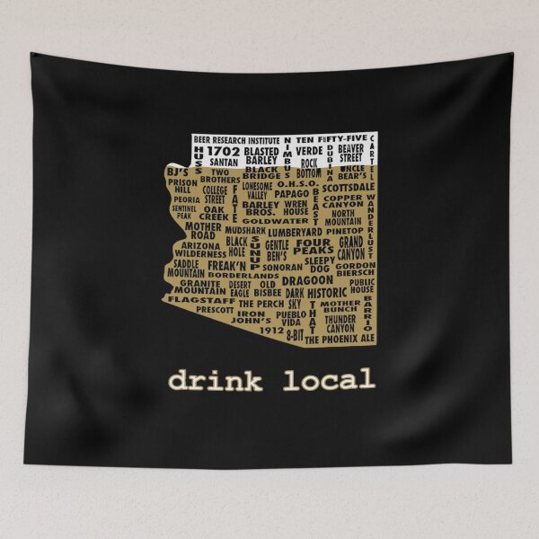 Item preview, Drink Beer Map Local designed and sold by BeautyFlower111.