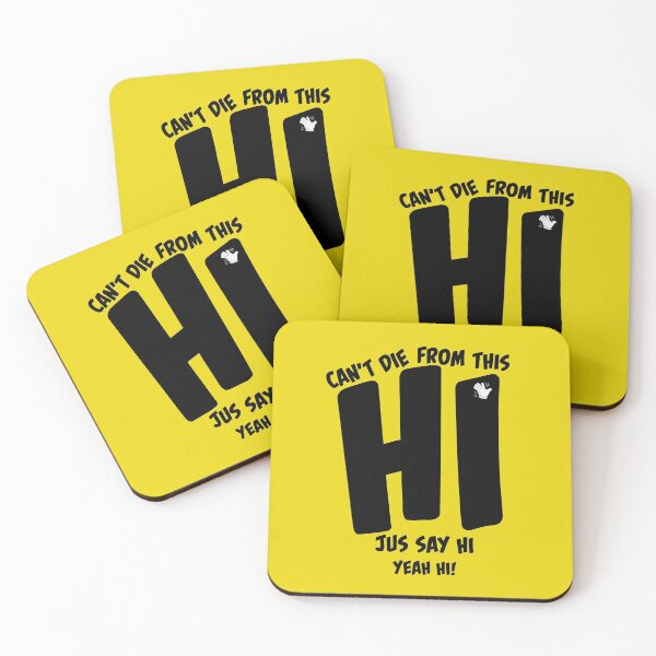 Item preview, CAN'T DIE FROM THIS HI designed and sold by BRIAN  PIERRE-ALEXANDER.