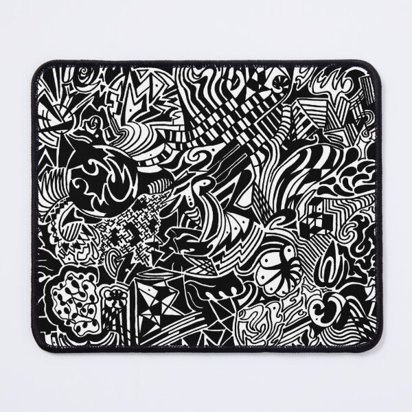 Item preview, Black and White Random Doodles designed and sold by BrakeRoom.