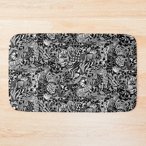 Item preview, Black and White Random Doodles designed and sold by BrakeRoom.