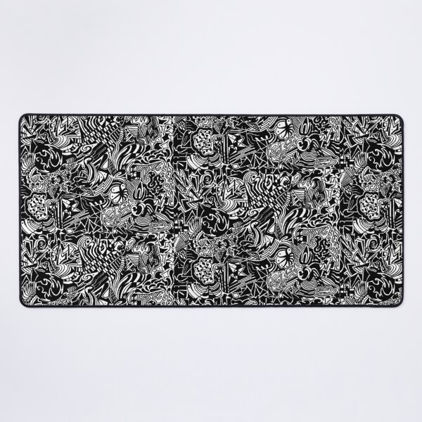 Item preview, Black and White Random Doodles designed and sold by BrakeRoom.