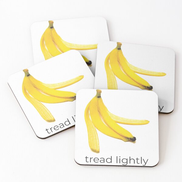 Item preview, Tread Lightly! - Banana Peel designed and sold by IXXIN.