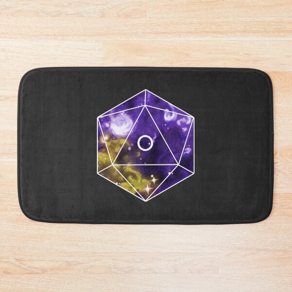 Item preview, Intersex Pride Galaxy D20 designed and sold by Ravenwood135.