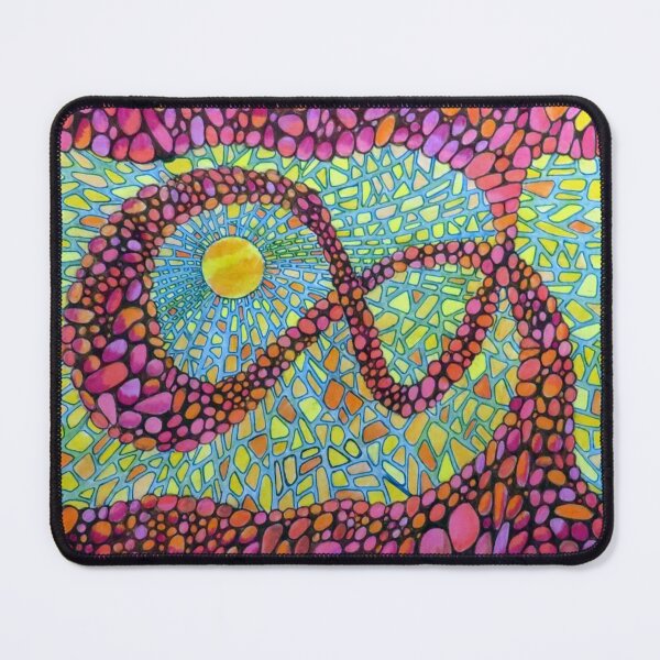 Item preview, 610 - SUNSHINE MOSAIC CON PEBBEDS - DAVE EDWARDS - LÁPICES DE COLORES - 2022 designed and sold by BLYTHART.