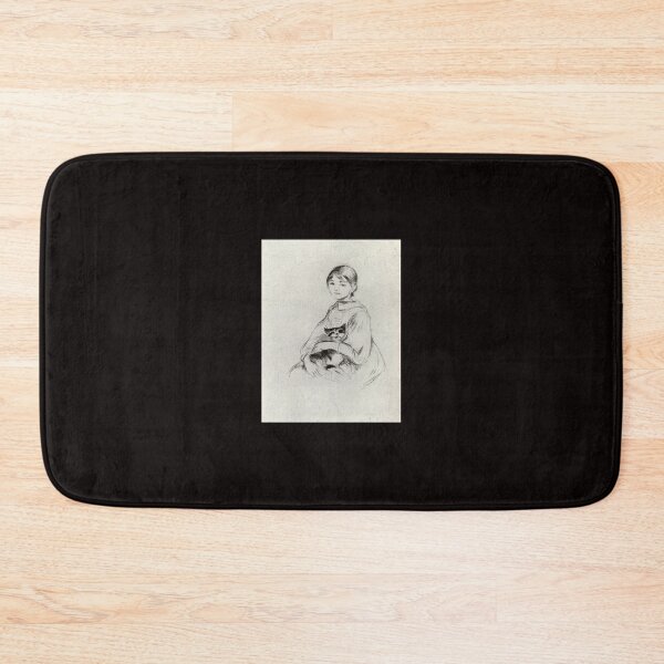 Item preview, 'A Girl With A Cat' by Morisot (Reprint) designed and sold by Classic Visions Gallery.