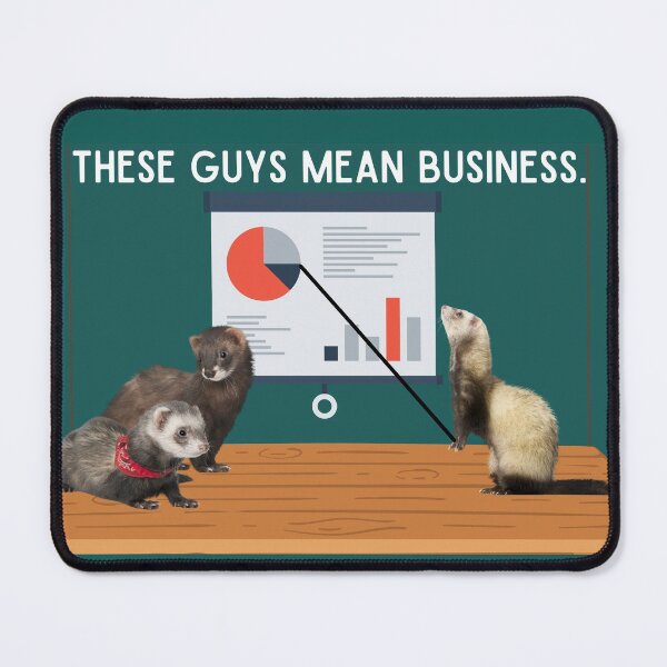 Item preview, THESE GUYS MEAN BUSINESS designed and sold by PrintCutScore.