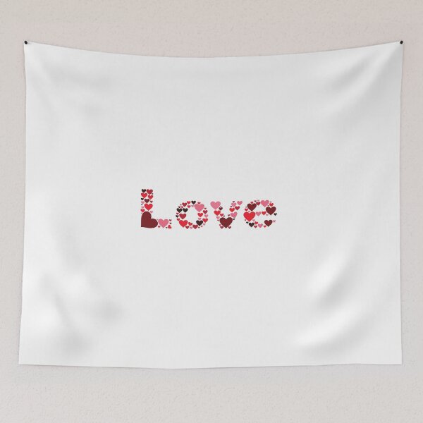 Item preview, Love hearts red theme designed and sold by Rishabhthinks.