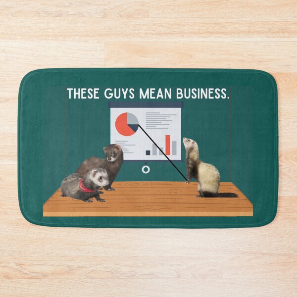 Item preview, THESE GUYS MEAN BUSINESS designed and sold by PrintCutScore.