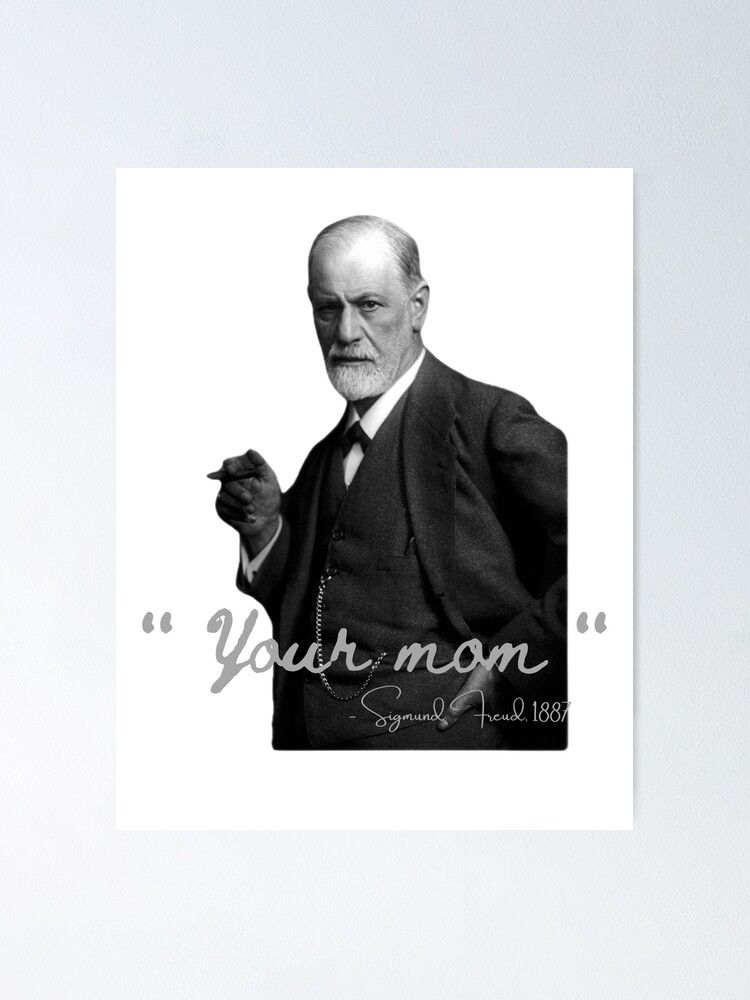 GRAPHICS & MORE Your Mom Sigmund Freud - Adorno Acrílico Para árbol De Navidad