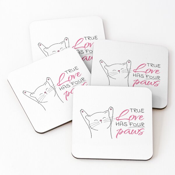Item preview, True Love Has Four Paws designed and sold by Hot-Proper-Tees.