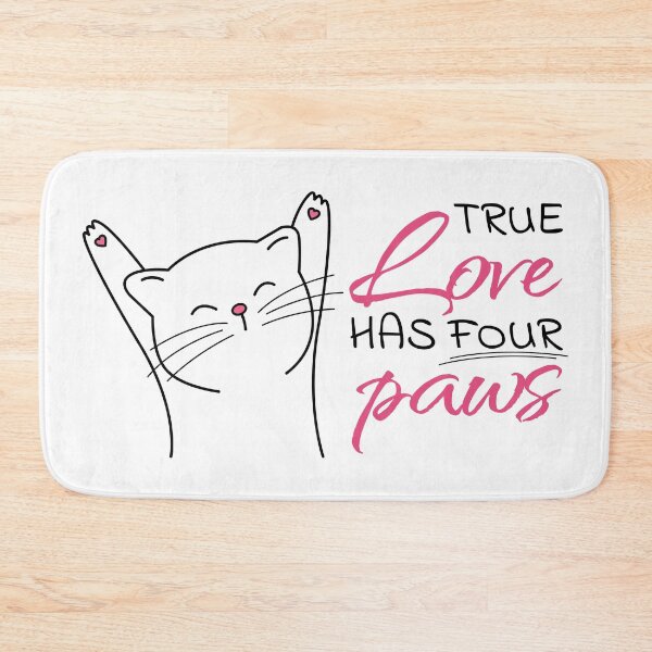 Item preview, True Love Has Four Paws designed and sold by Hot-Proper-Tees.
