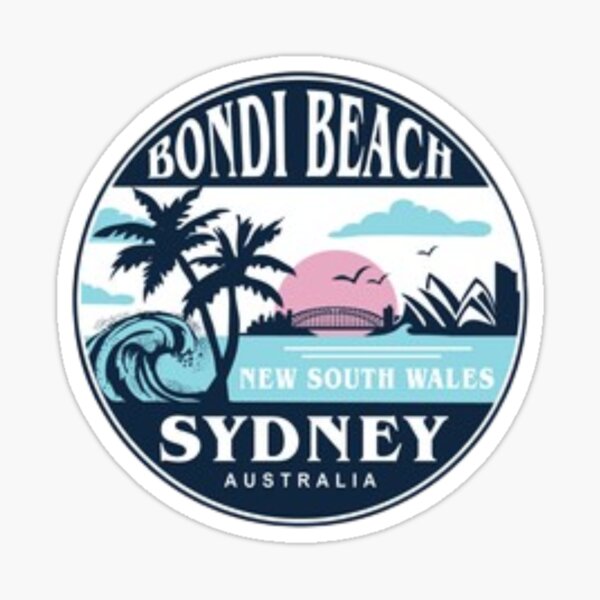 Bondi beach Sticker