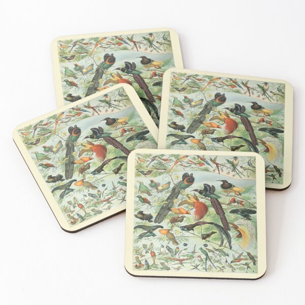 Item preview, Adolphe Millot Oiseaux B - Vintage Birds Artwork Reproduction designed and sold by molamode.