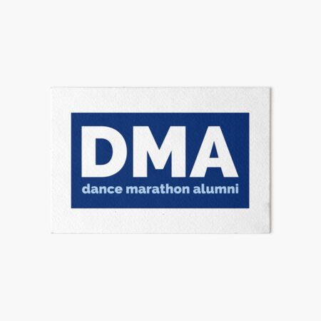 Dance Marathon Almuni Art Board Print