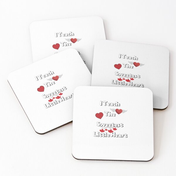 Item preview, I Teach The Sweetest Little Hearts designed and sold by ATWAK.
