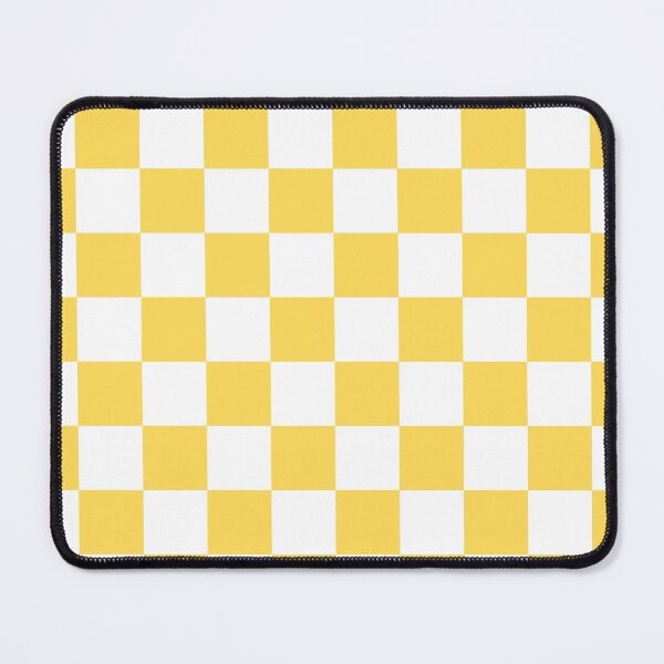 Item preview, White and Yellow Checkered designed and sold by starrylite.