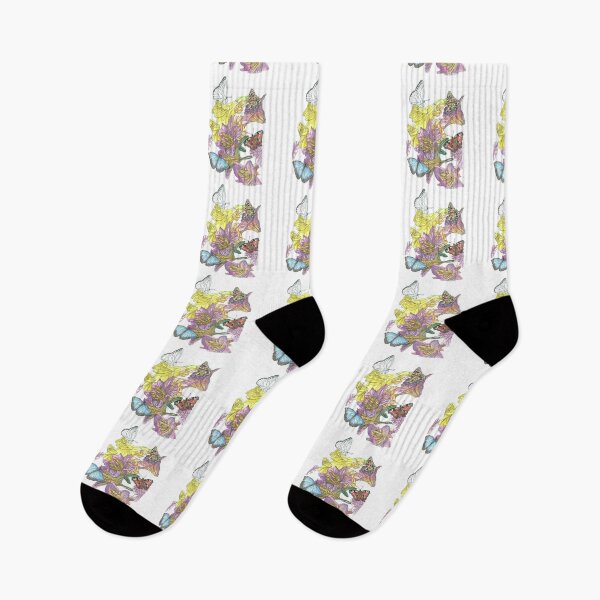 Item preview, Butterflies and flowers designed and sold by ArtbyTerrieD.