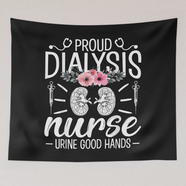 Item preview, Proud Dialysis Nurse Funny Nephrology Hemodialysis Nurse designed and sold by RahmaniArt.