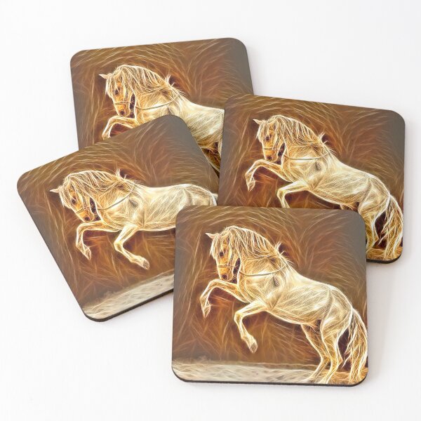 Item preview, Rearing Fire Horse designed and sold by Elisabeth Lucas.