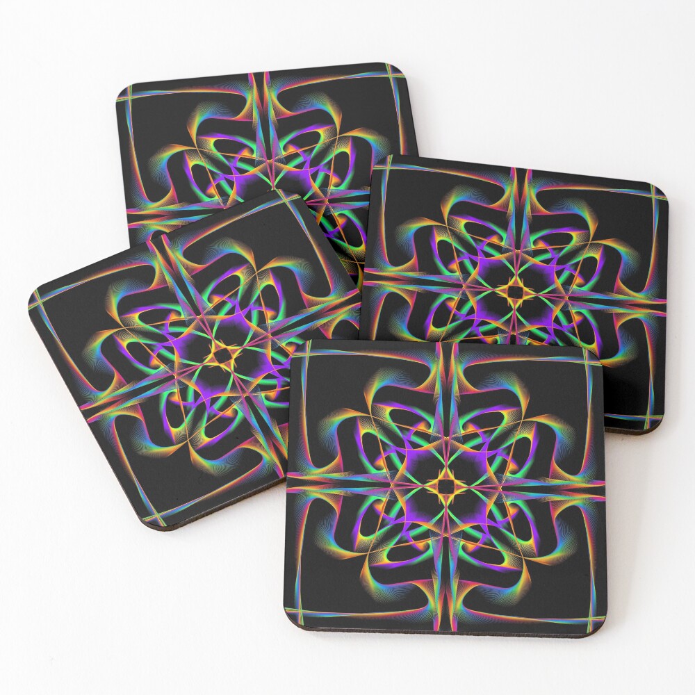 Item preview, Coasters (Set of 4) designed and sold by CosmicAnimation.