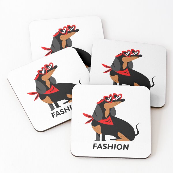 Item preview, Fashion Dachshund Sunglasses - Funny Dachshund Cute Weiner Dog designed and sold by CuddleStore.
