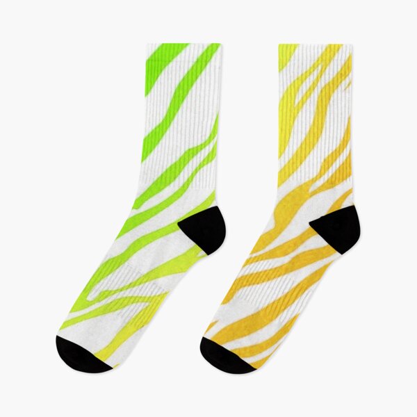 Item preview, Zebra print green and yellow designed and sold by ELF2.